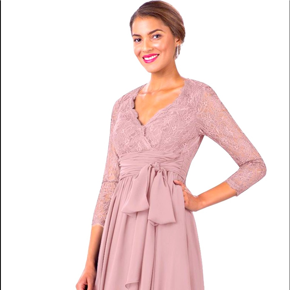 Dusty Rose Formal Dress